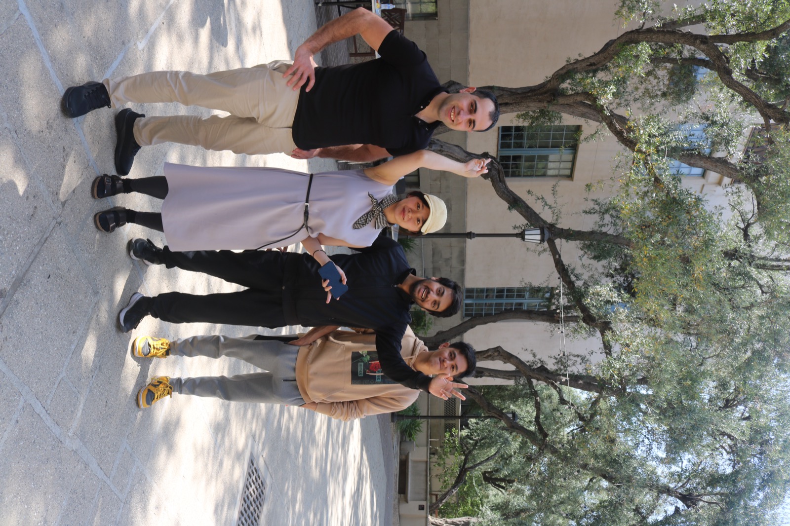 Members gathering after an event